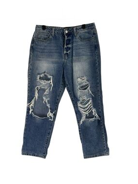 Simple Society High-Rise Distressed Women's Jeans